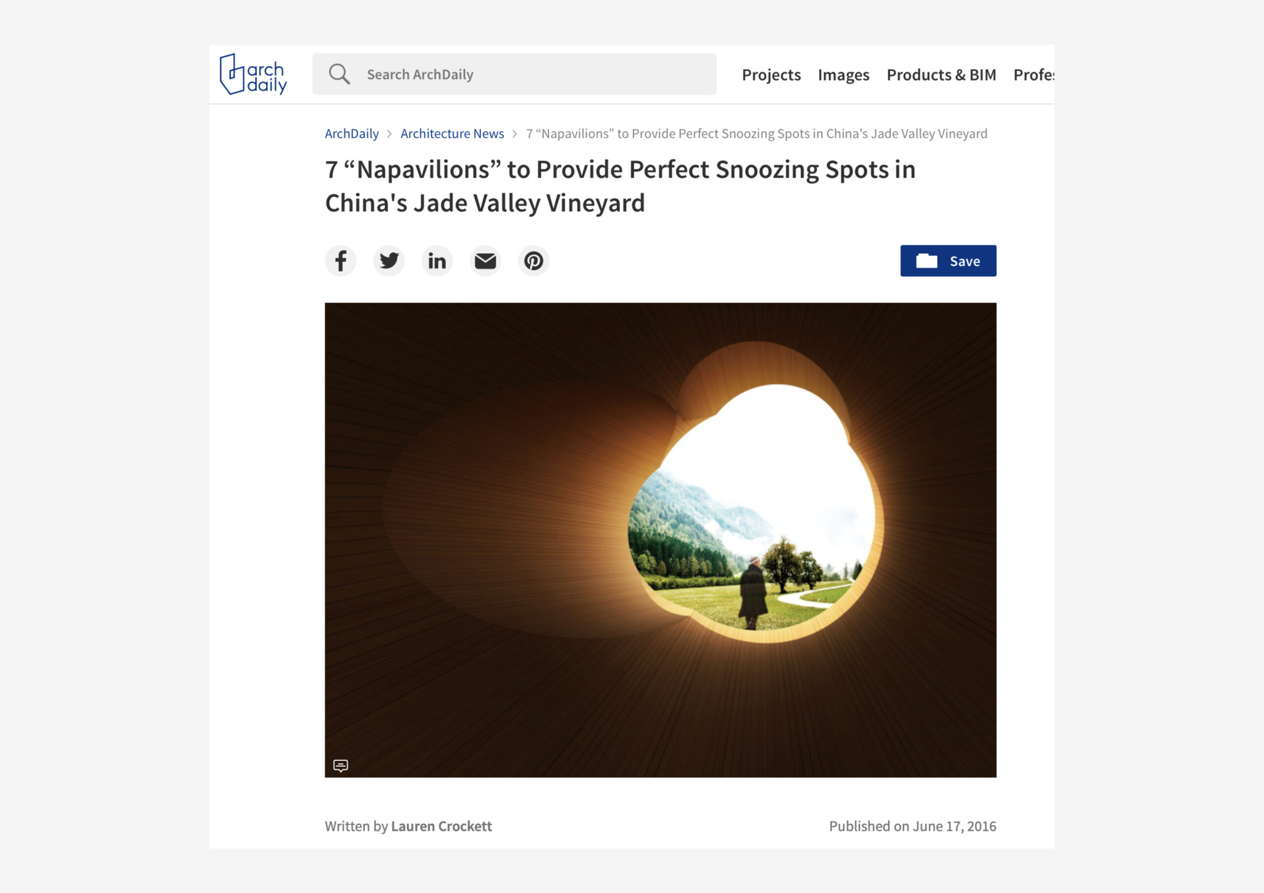 “WOODOKAN” Publication in ArchDaily