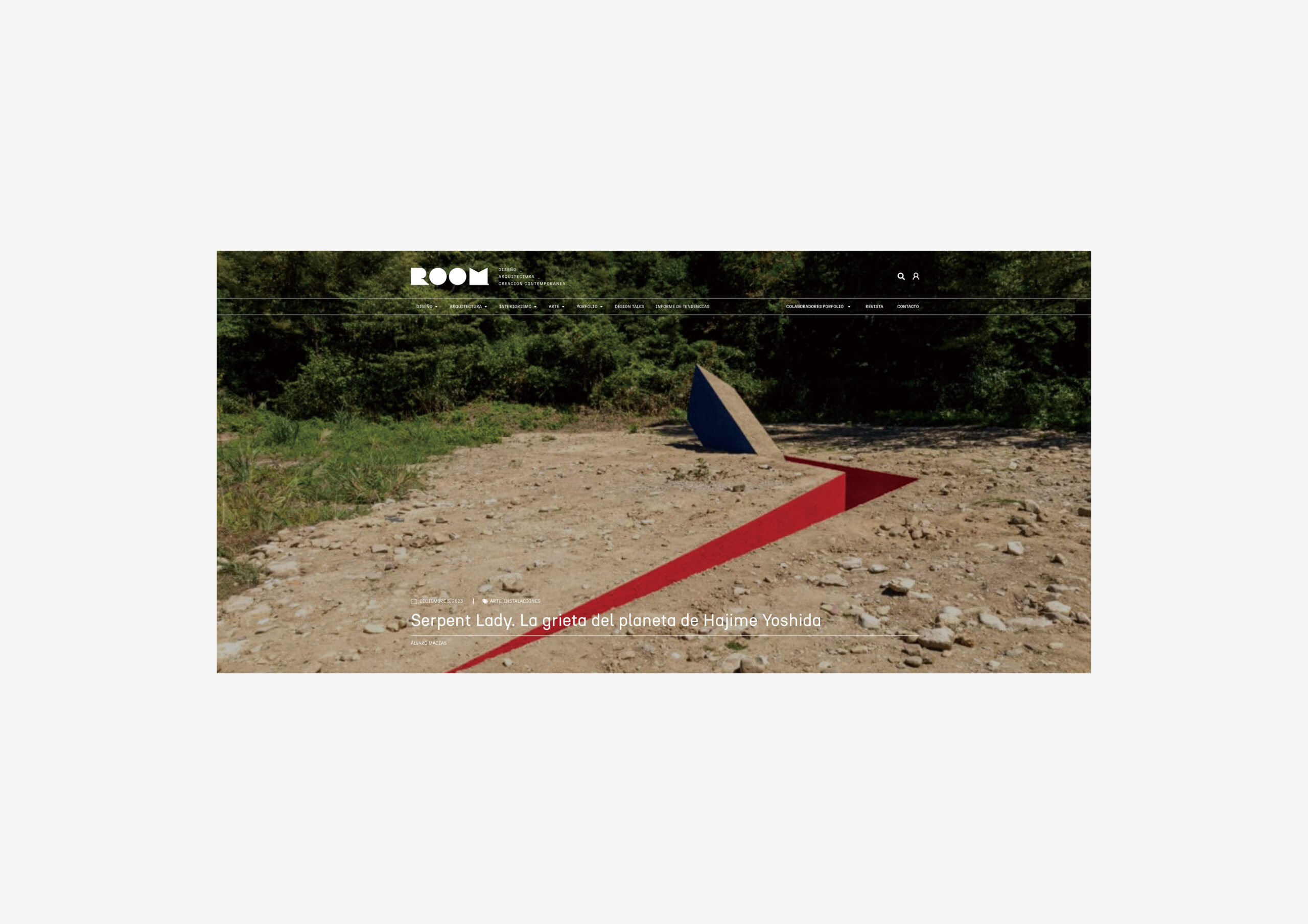 “Serpent Lady” Publication in Room