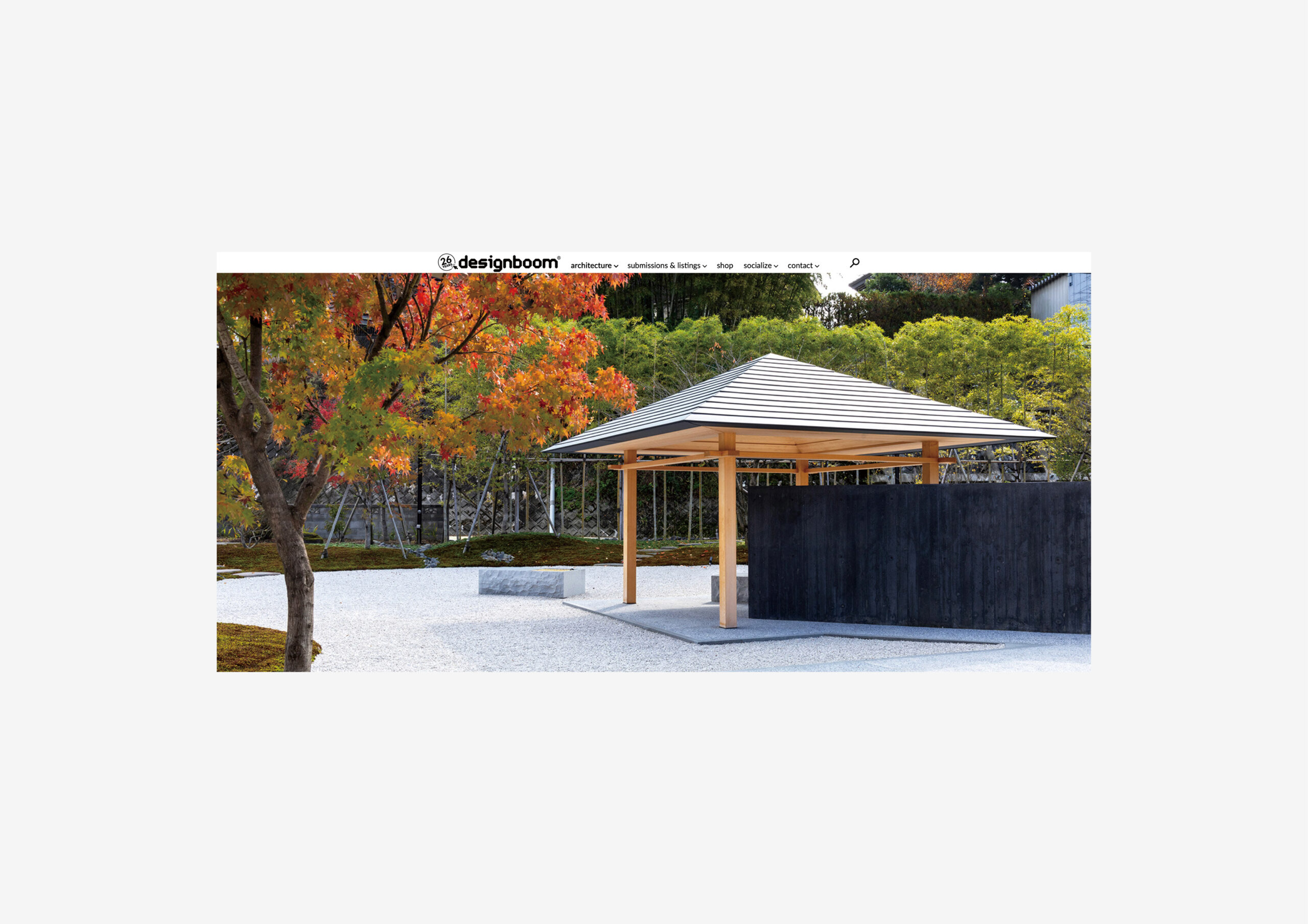 “Warakuen” Publication in designboom