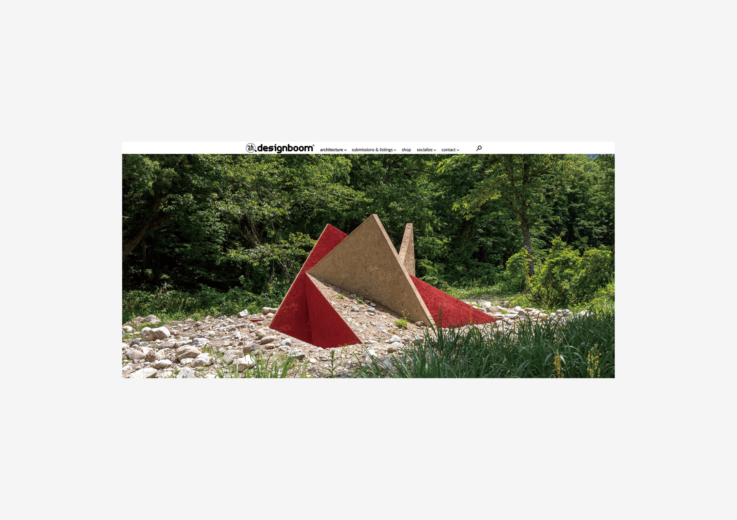 “Shrine of Triskele” Publication in designboom